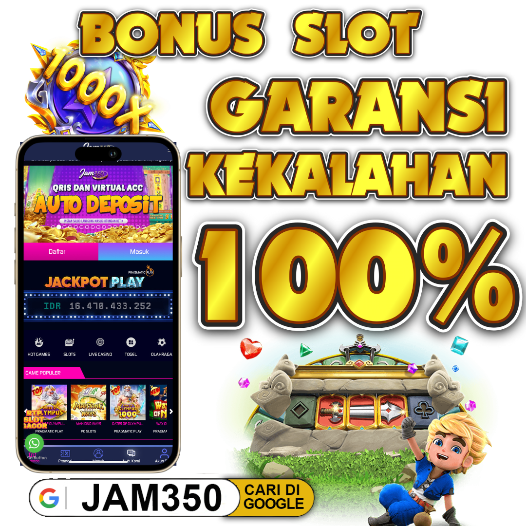 JAM350 > Situs Slot Terpercaya Dengan RTP Tergacor Hari ini !!!