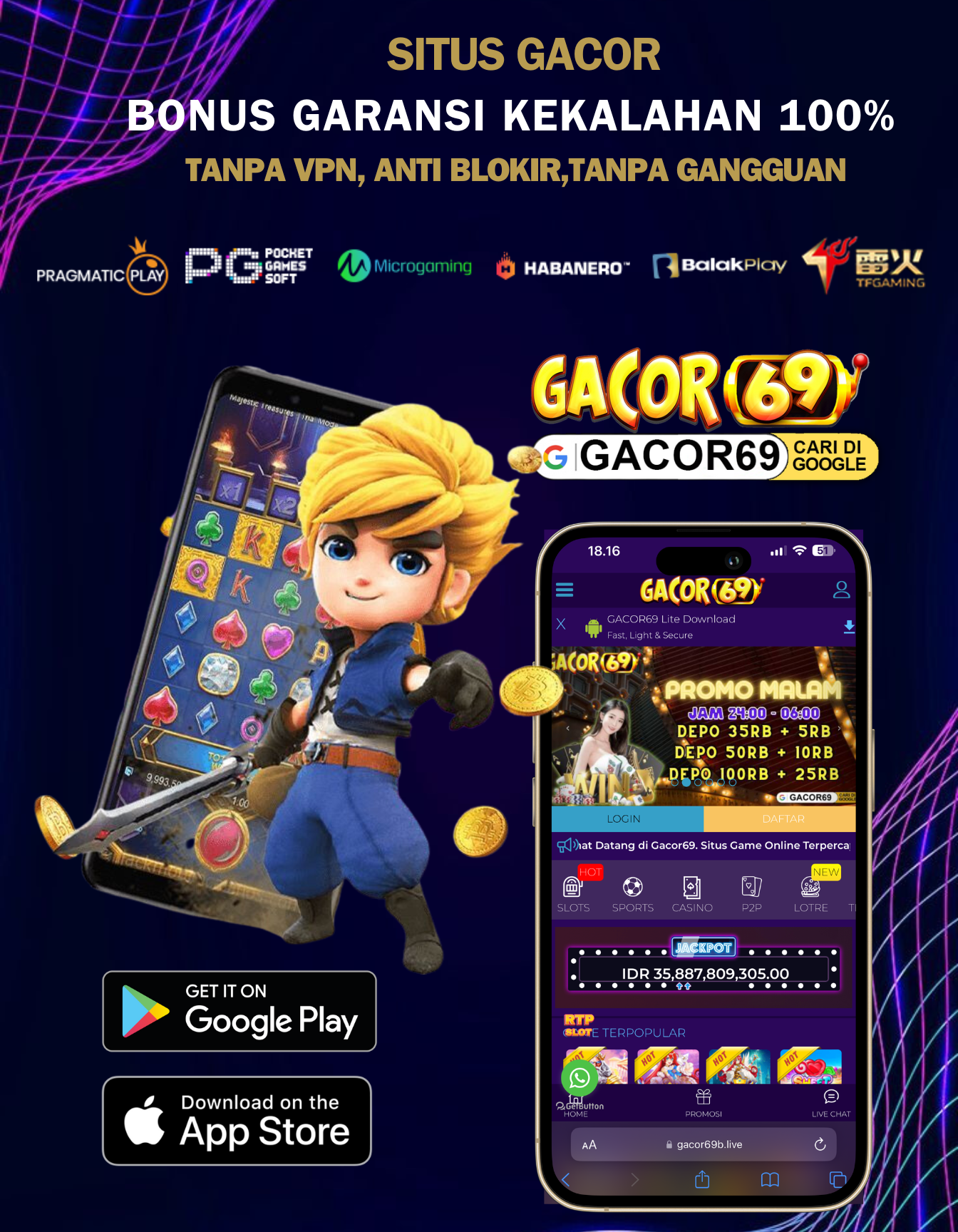 GACOR69 | Login & Daftar Slot Online Terlengkap di Indonesia !!
